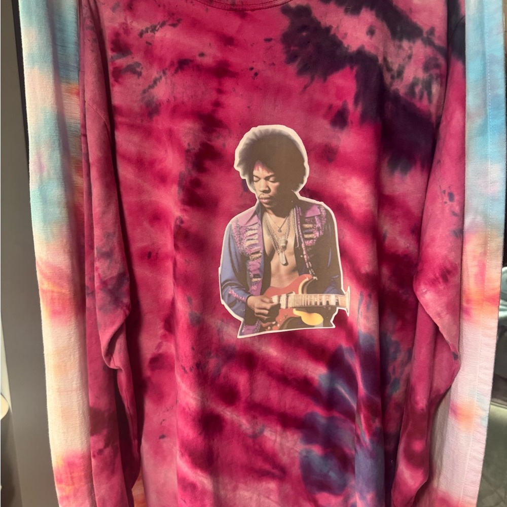 Tie-Dye Graphic shirt Jimi Hendrix